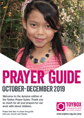 Toybox Prayer Guide Autumn 2019